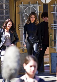 EXCLUSIVE: Jessica Alba On The Set Of ‘Spy Kids 4: All The Time In The World’