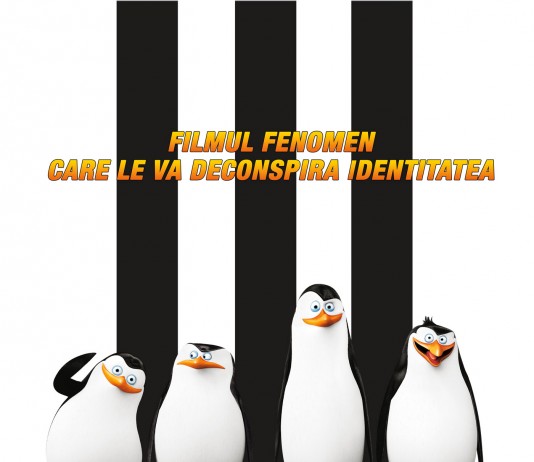 Posterul românesc la animaţia Pinguinii din Madagascar