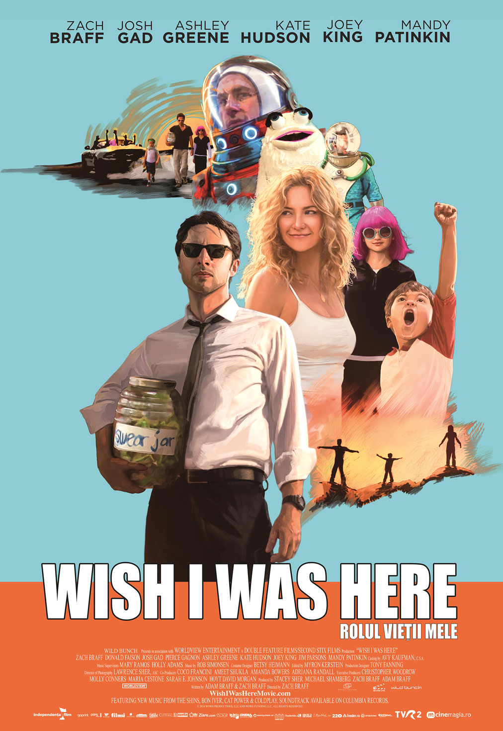 Film făcut cu banii fanilor, strânşi pe internet: Wish I Was Here ...