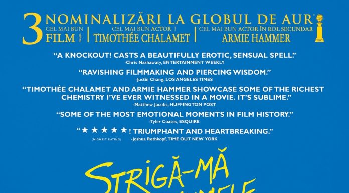 Câştigă o invitație dublă la Call Me by Your Name la Hollywood Multiplex