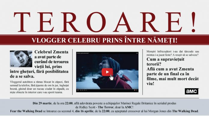 Vlogger celebru prins între nămeți. AMC transmite de la fața locului