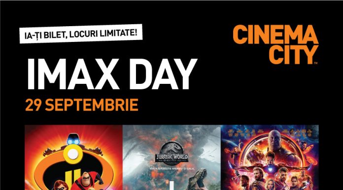Pe 29 septembrie, sigur știi ce vrei: hai la IMAX Day!
