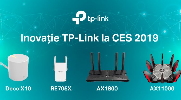 TP-Link prezintă la CES 2019 toate ofertele de Whole Home Mesh și cea mai completă linie de produse pentru noul 802.11ax (Wi-Fi 6) Wireless Standard