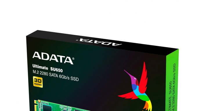 ADATA lansează SSD-ul Ultimate SU650 M.2 2280 SATA 6Gbps
