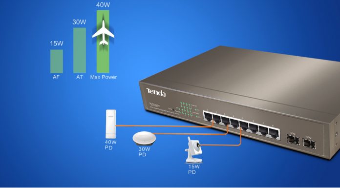 Tenda lansează două switch-uri din gama de vârf
