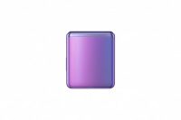 galaxy z flip_closed back_purple mirror