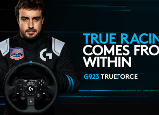 Logitech lansează G923 volan de curse cu pedale