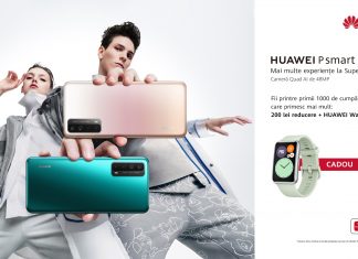 Huawei dezvăluie HUAWEI P smart 2021: Mai multe experiențe cu o cameră foto cu rezoluție mare AI Quad și o baterie generoasă de 5000 mAh