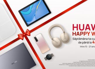 Huawei lansează Happy Week cu oferte speciale și reduceri de până la 40%