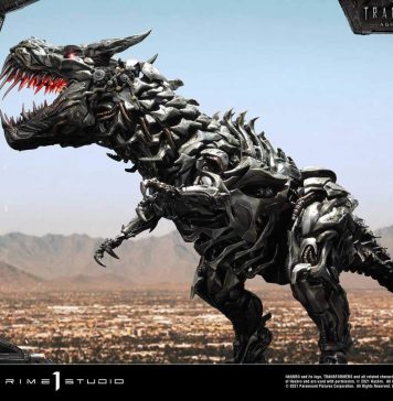 Prime 1 Studio anunță statueta cu Grimlock din Transformers: Age of Extinction