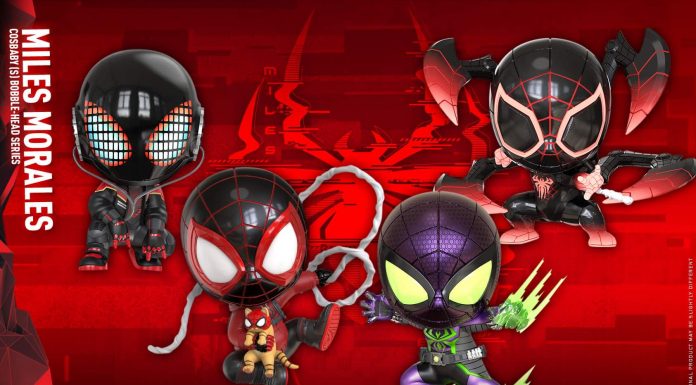 Hot Toys anunță minifigurinele Marvel’s Spider-Man: Miles Morales Cosbaby Bobble-Head