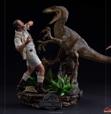 Iron Studios anunță statueta Clever Girl Deluxe Art Scale 1/10 – Jurassic Park