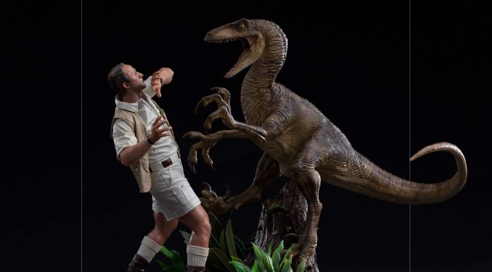 Iron Studios anunță statueta Clever Girl Deluxe Art Scale 1/10 – Jurassic Park