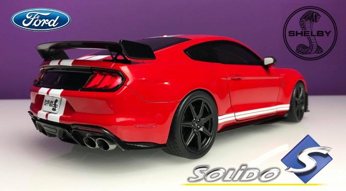 Ford Shelby Mustang GT500 (Red/White) – Solido – Prezentare