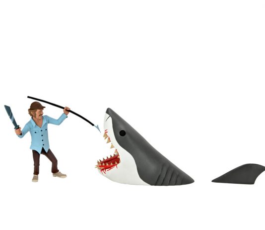 NECA anunță figurinele de 6′ Toony Terrors cu Quint și Shark din JAWS