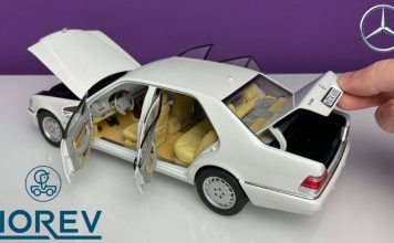 Mercedes-Benz W140 – Norev – Prezentare