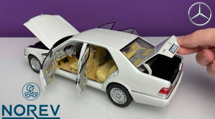 Mercedes-Benz W140 – Norev – Prezentare