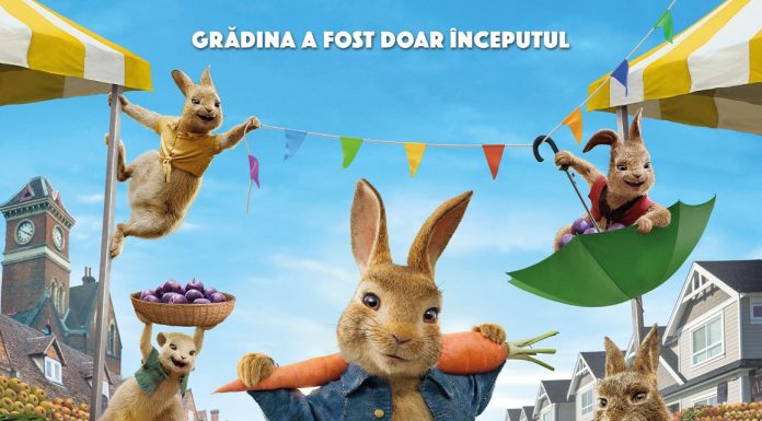 “Peter, iepuraşul fugit de-acasă” îi așteaptă pe copii la cinema de la 1 Iunie