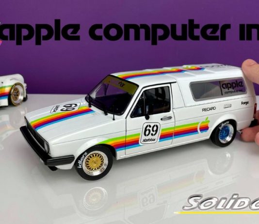 Volkswagen Caddy Mk1 Apple Computer – Solido – Prezentare