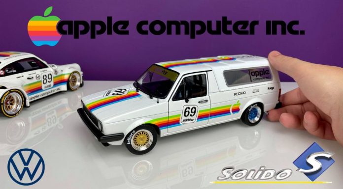 Volkswagen Caddy Mk1 Apple Computer – Solido – Prezentare