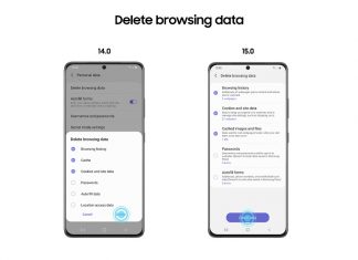 Samsung Internet 15.0 Beta a sosit