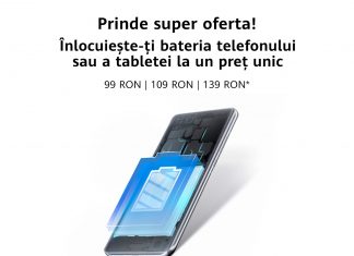 Huawei aduce noi beneficii consumatorilor prin lansarea campaniei „Înlocuirea bateriei la preț unic”