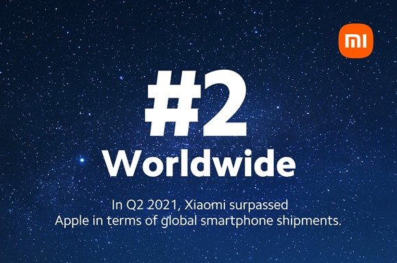 Xiaomi se plasează în premieră pe locul al doilea pe piața globală de telefoane inteligente