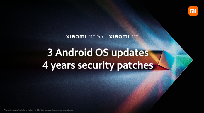Xiaomi oferă upgradeuri ale sistemului Android și updateuri de securitate pentru seria Xiaomi 11 T