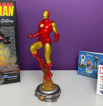 Iron Man Classic – Diamond Select Toys – Prezentare