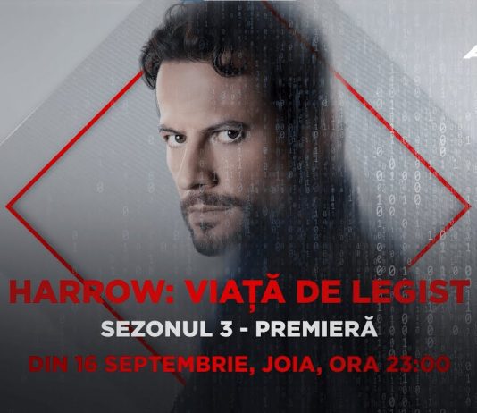 Thrillerul procedural Harrow – Viață de legist, sezonul trei, din 16 septembrie, la AXN
