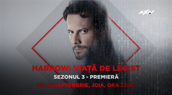 Thrillerul procedural Harrow – Viață de legist, sezonul trei, din 16 septembrie, la AXN