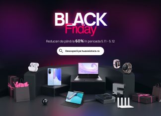Huawei dă startul campaniei Black Friday, care se va desfășura pe parcursul unei luni întregi