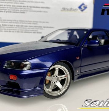 Nissan Skyline GT-R R34 (Midnight Purple) – Solido – Prezentare