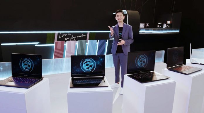 MSI lansează noi laptopuri în cadrul CES 2022