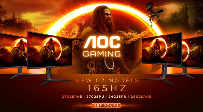 Cele mai populare monitoare AGON by AOC G2 primesc un upgrade până la 165 Hz