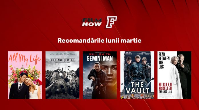 În luna martie, acțiunea, suspansul și emoția își dau întâlnire pe Film Now
