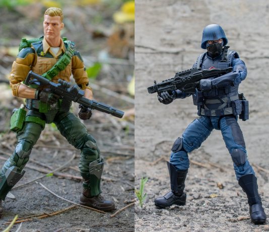 Figurine “Out in the Wild” – G.I. Joe Classified Series: Cobra Infantry & Duke – Hasbro