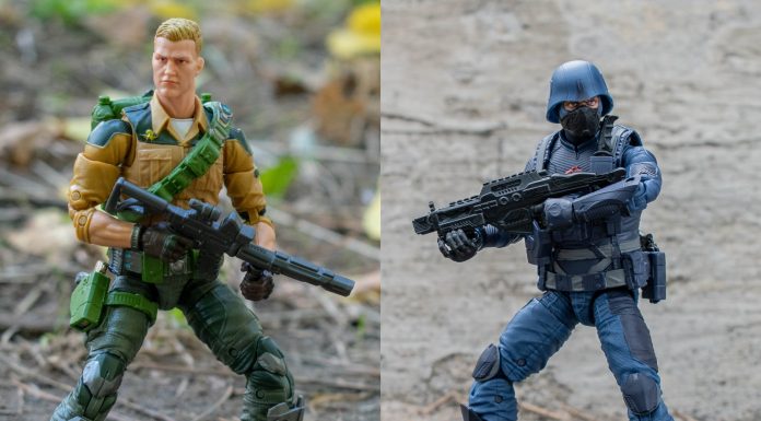 Figurine “Out in the Wild” – G.I. Joe Classified Series: Cobra Infantry & Duke – Hasbro