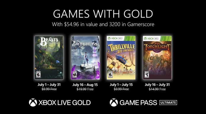 Jocurile gratuite pentru abonații Xbox Live Gold pentru iulie 2022