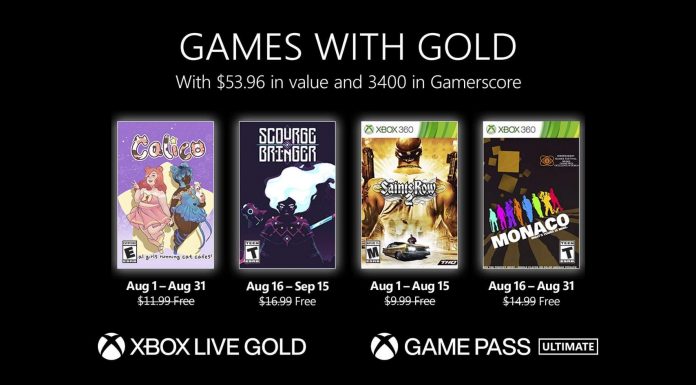 Jocurile gratuite pentru abonații Xbox Live Gold pentru august 2022