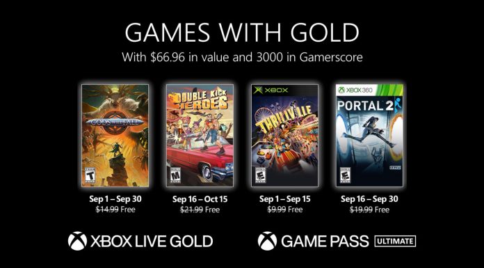Jocurile gratuite pentru abonații Xbox Live Gold pentru septembrie 2022