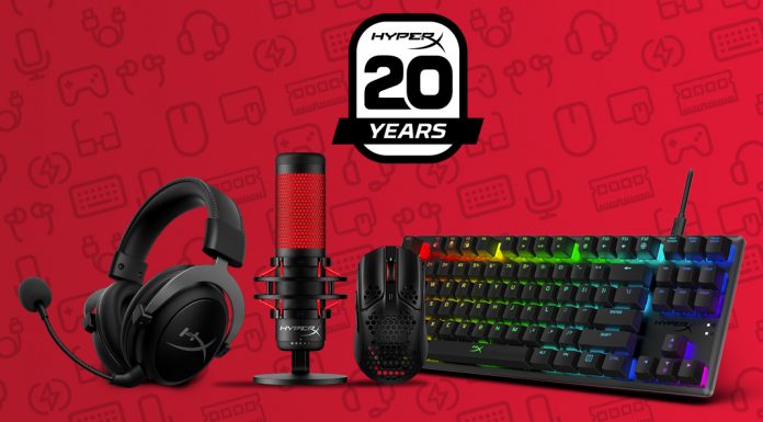 HyperX sărbătorește 20 de ani de gaming
