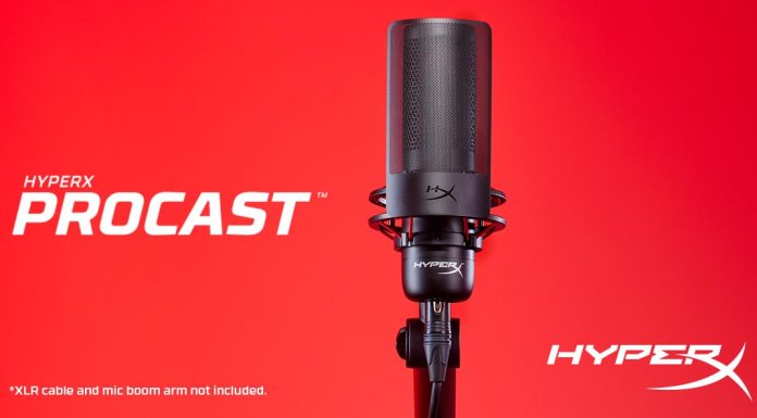 HyperX anunță microfonul HyperX ProCast XLR