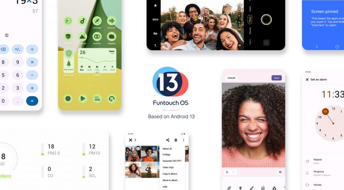 vivo lansează Funtouch OS 13 bazat pe Android 13