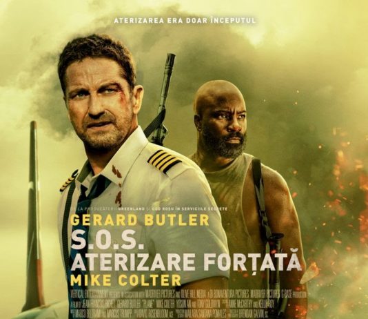 Gerard Butler revine pe marile ecrane din 27 ianuarie în filmul plin de adrenalină – S.O.S. Aterizare Forțată