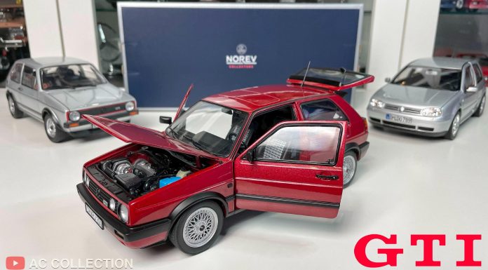 Volkswagen Golf mk 2 GTI – Norev – Prezentare