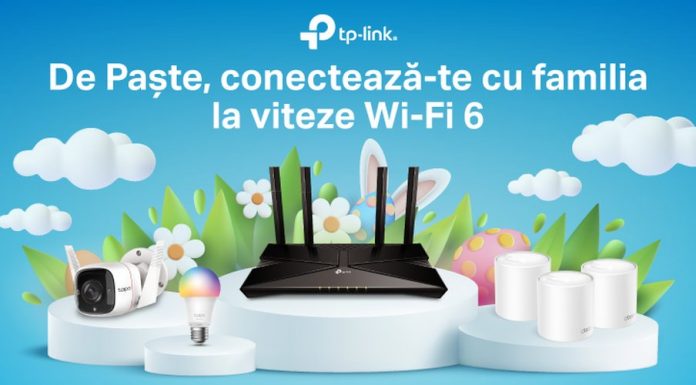 De Paște, TP-Link te ajută să te conectezi cu familia la viteze Wi-Fi 6, dintr-o locuință inteligentă