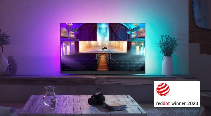 Produsele Philips TV & Sound câștigă patru premii Red Dot 2023 Product Design ca recunoaștere oficială a designului european excepțional