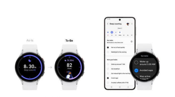 Somn mai bun, sănătate mai bună: Noul software One UI 5 Watch oferă indicii legate de următoarea serie Galaxy Watch