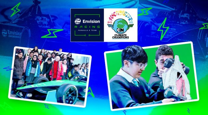Envision Racing și Cartoon Network EMEA ajută copiii să devină Campionii Climei